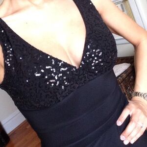 Black party dress